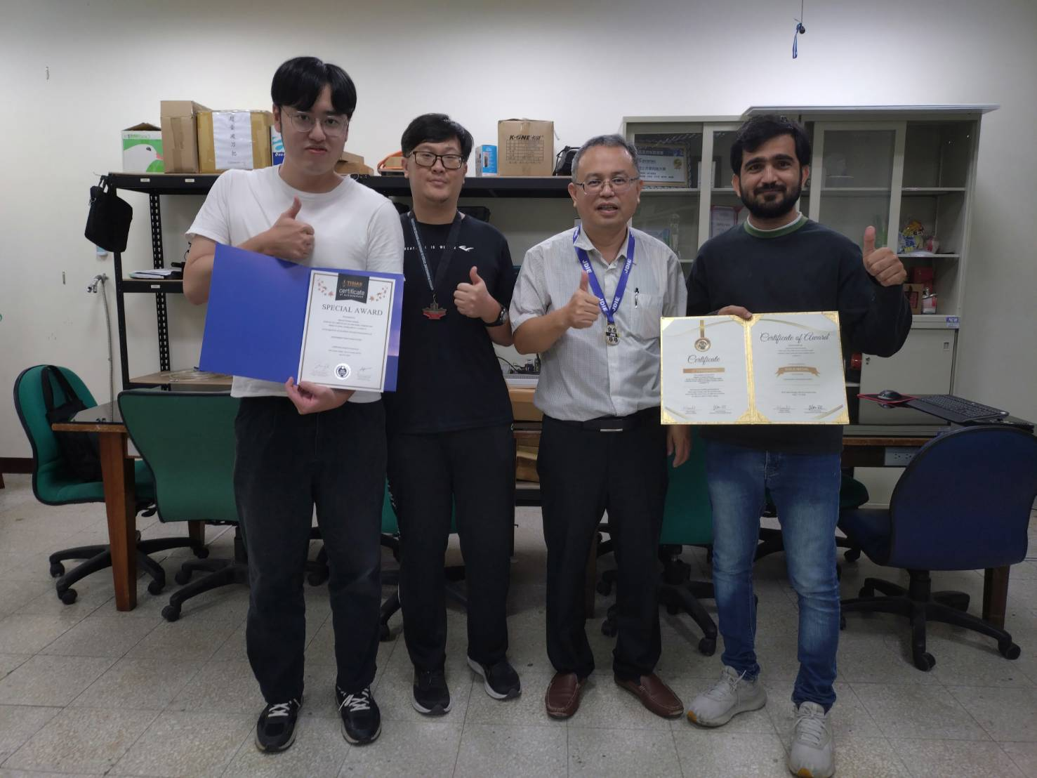 東京發明展奪金及加拿大特別獎1